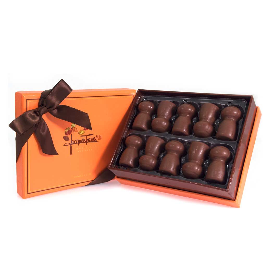 Jacques Torres Chocolate Taittinger Champagne Truffles - 10 pc
