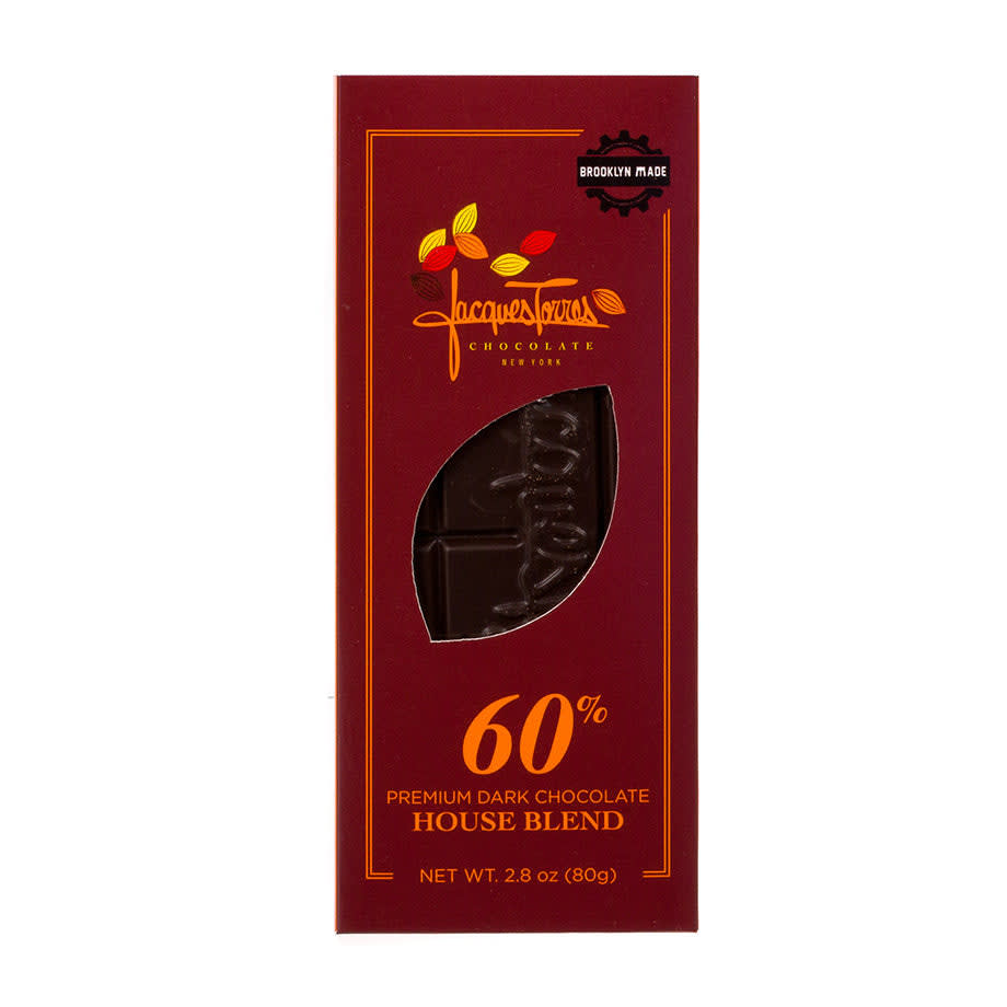 Jacques Torres Chocolate Chocolate Bars - 60% House Blend Bar