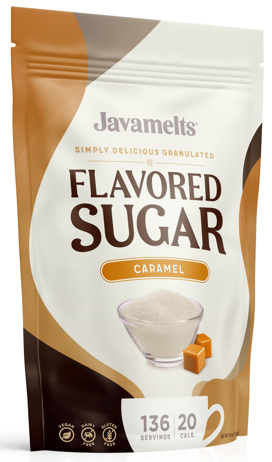 Javamelts Flavored Sugar - Caramel