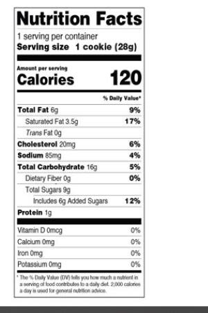 1oz Gluten Free Cookies 1IWOO59 -48