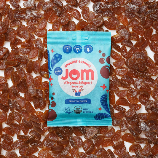 JOM JOM Organic & Vegan Gummy Candy - Sour Retro Cola