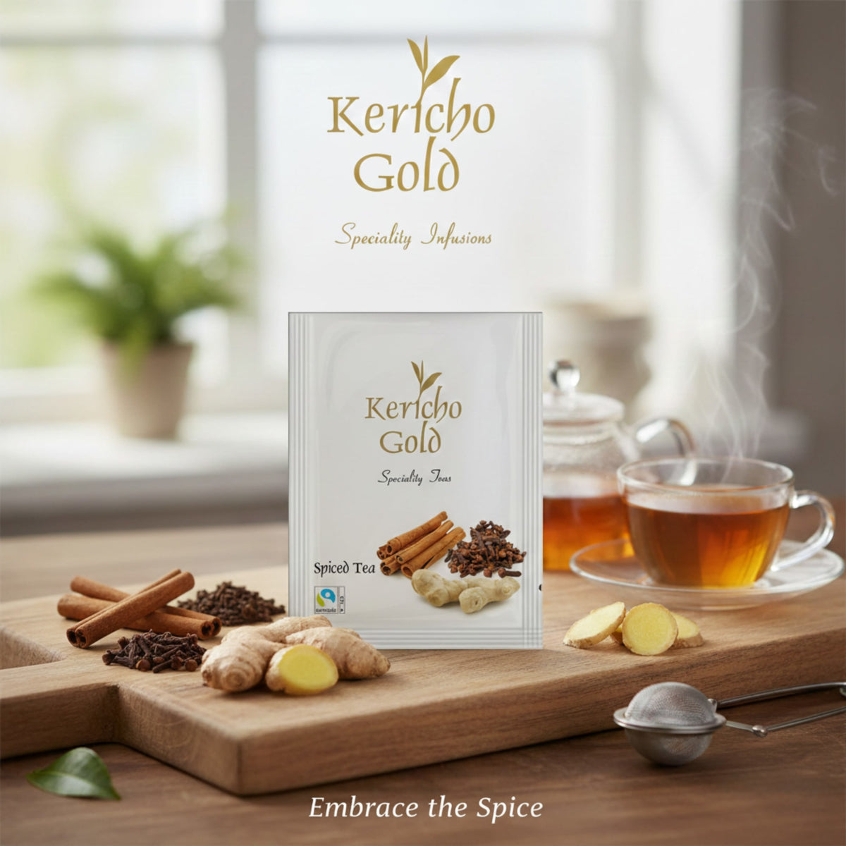 Kericho Spiced Tea Masala 1000 Tea Bags | Masala Chai FSTEA6