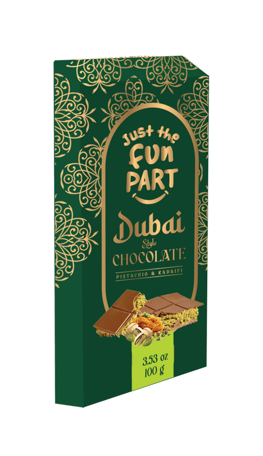 Just the Fun Part Just The Fun Part - Dubai Style Chocolate Bars - 3.53 oz