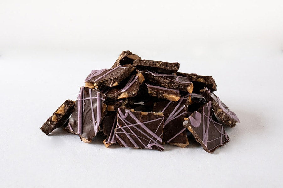 Chocolate Bark b-pouch-rasp-8oz