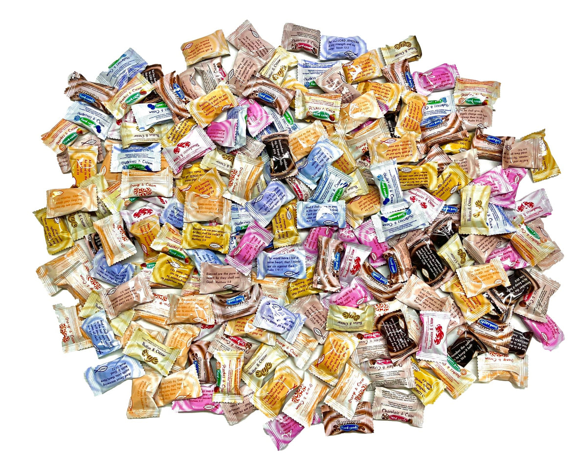 Assorted Cream Flavor Hard Candy, 180 Pieces 04406