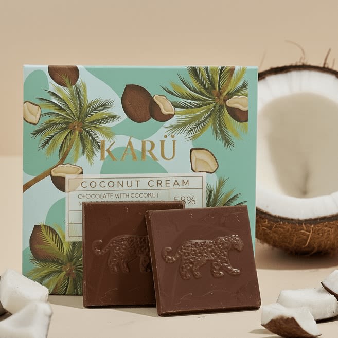 Karu Chocolates Chocolate Bars - Vegan Coconut Milk Chocolate