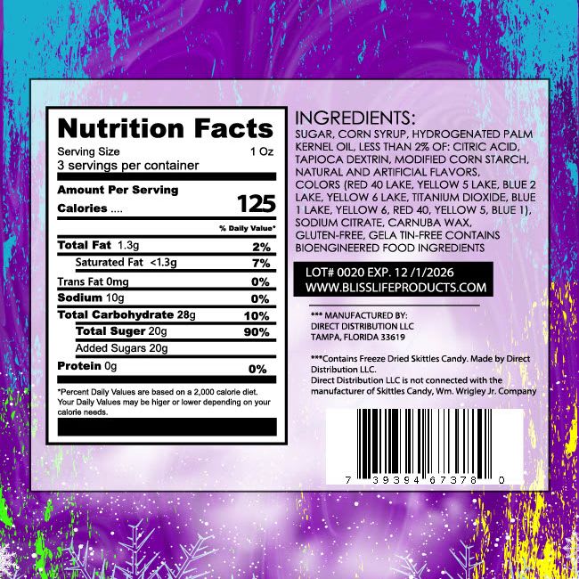 Freeze Dried Colorful Candy Q2-FI5L-AUKS