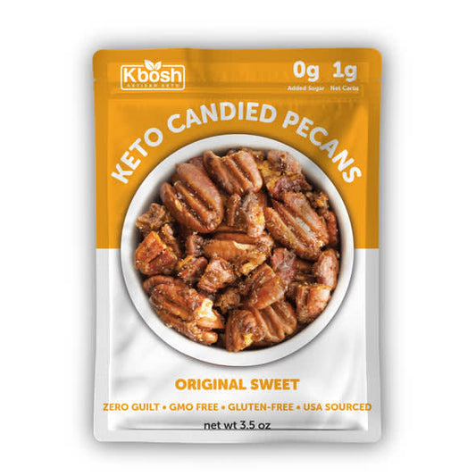 KBosh Food Keto Candied Pecans - Original Sweet