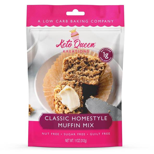 Keto Queen Kreations Classic Homestyle Muffin Mix
