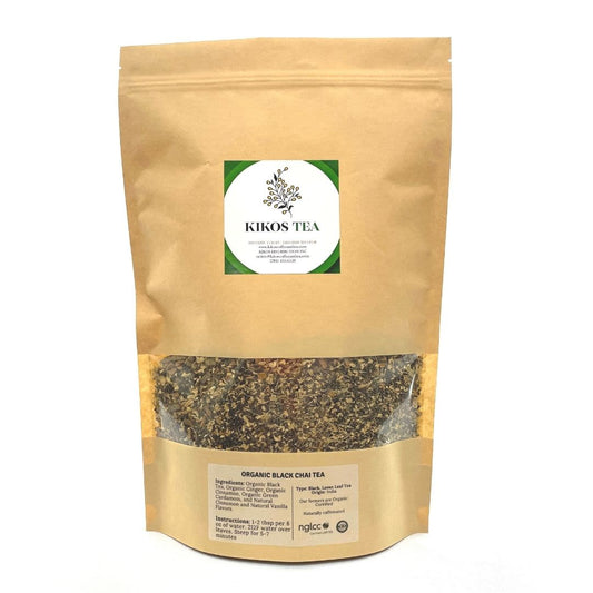 Kikos Coffee & Tea Organic Black Chai Tea
