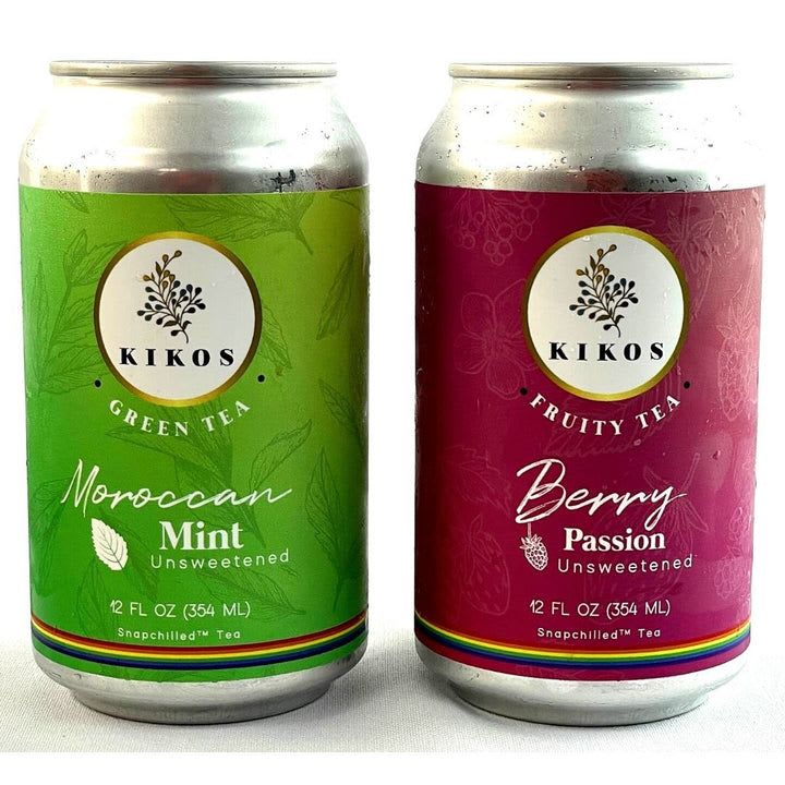 Kikos Coffee & Tea Nitro Cold Tea - Nitro Cold Tea - Berry/Mint Assorted - Unsweetened