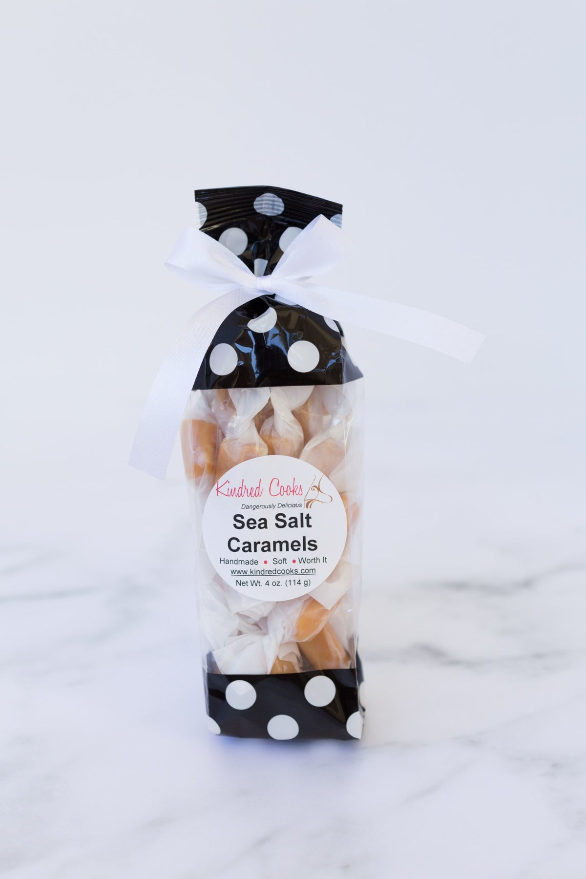 Kindred Cooks Caramels - Sea Salt