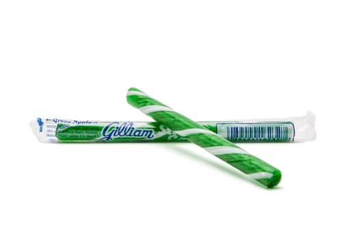 KLM Products Group Gilliam Old Fashioned Stick Candy Green Apple