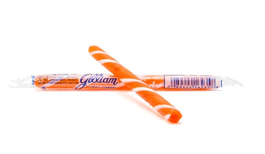 KLM Products Group Gilliam Old Fashioned Stick Candy Tangerine