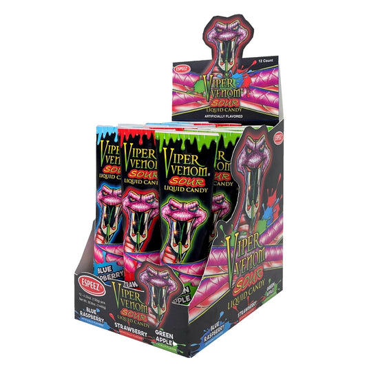 KLM Products Group Viper Venom Sour Liquid Candy - 12 Ct.
