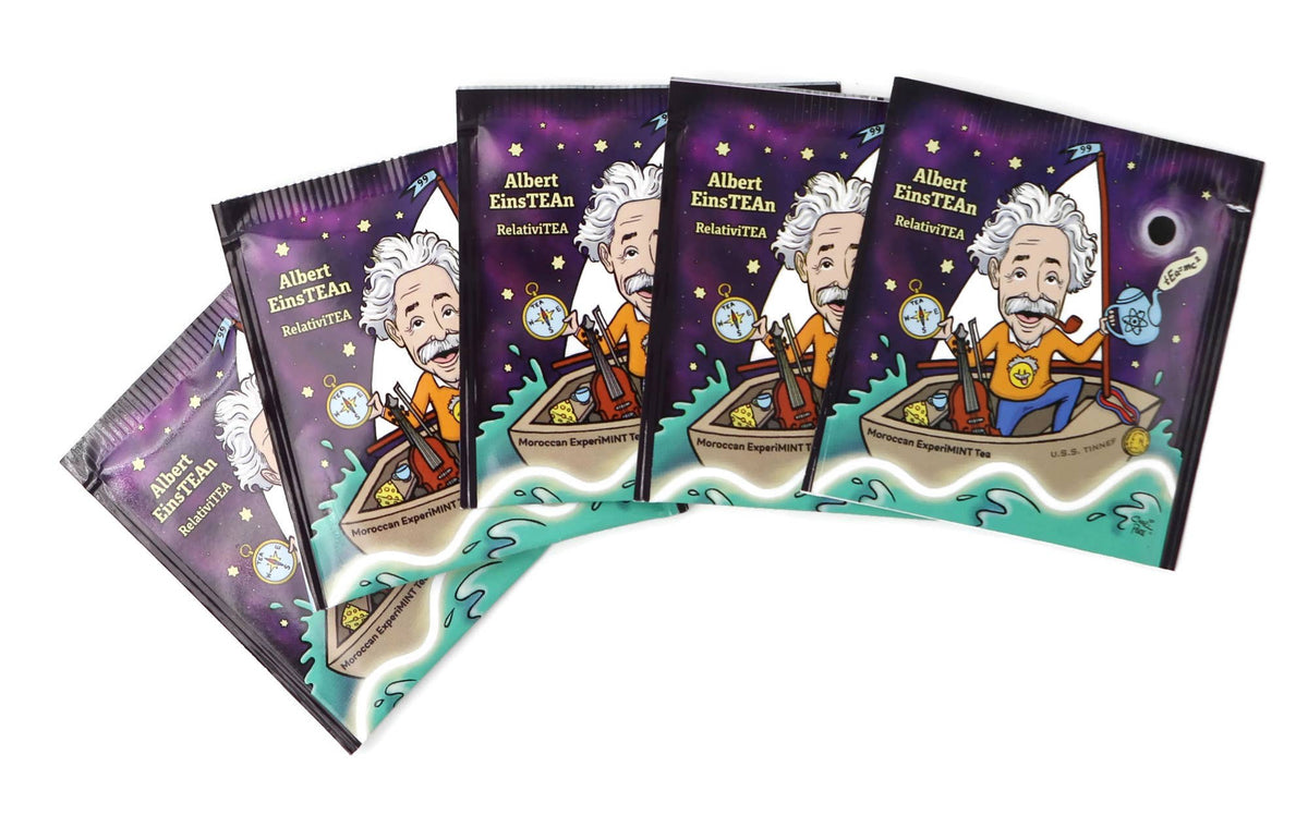 Albert EinsTEAn - RelativiTEA - Moroccan ExperiMINT Tea AE10
