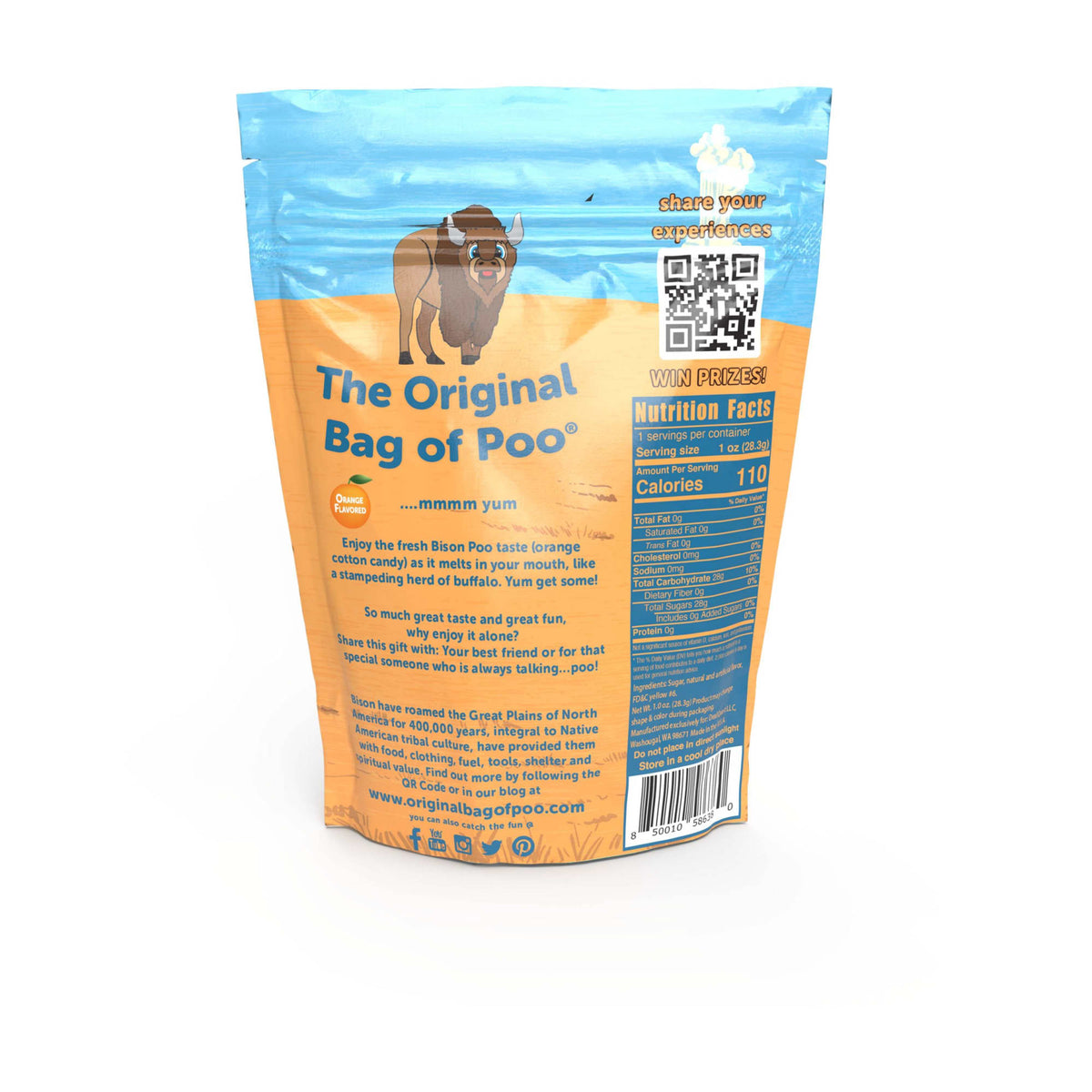 The Original Bag of Poo - Bison Cotton Candy 24001-CS