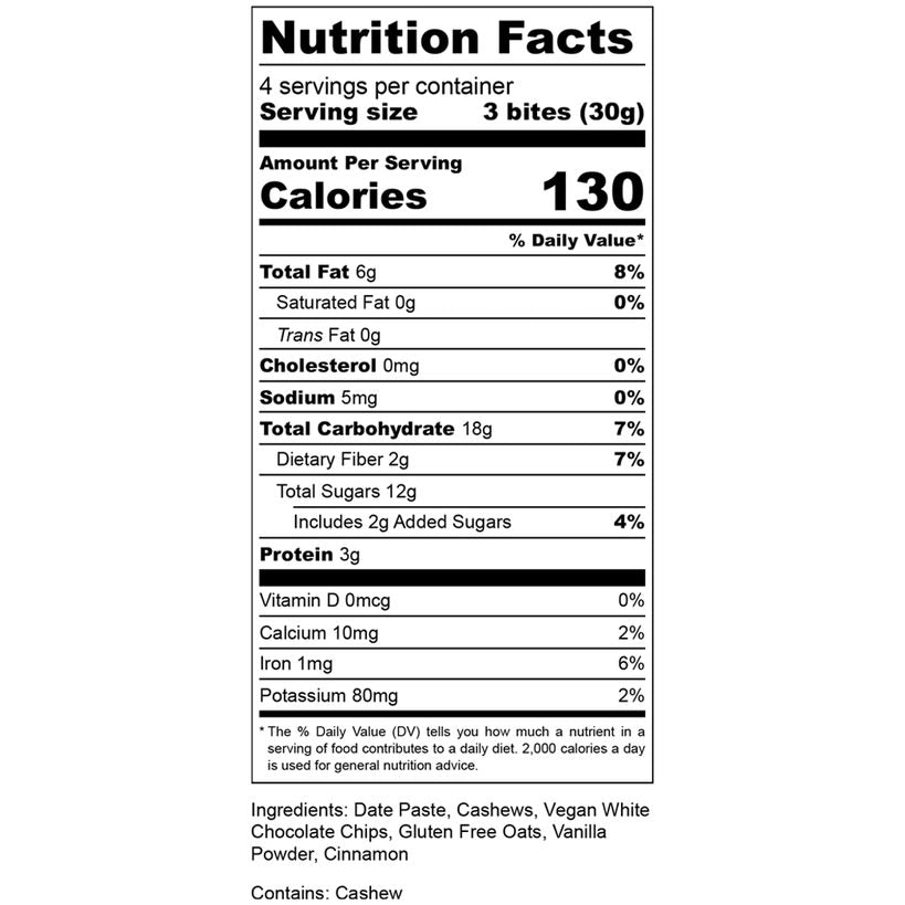 4.3oz Energy Bites