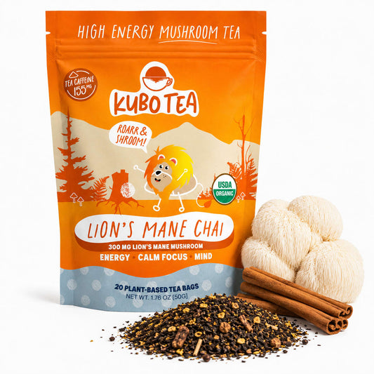 Kubo Tea Mushroom Teas - Lion's Mane Chai