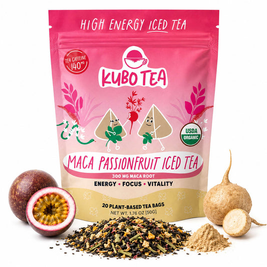 Kubo Tea Iced Teas - Maca Passionfruit