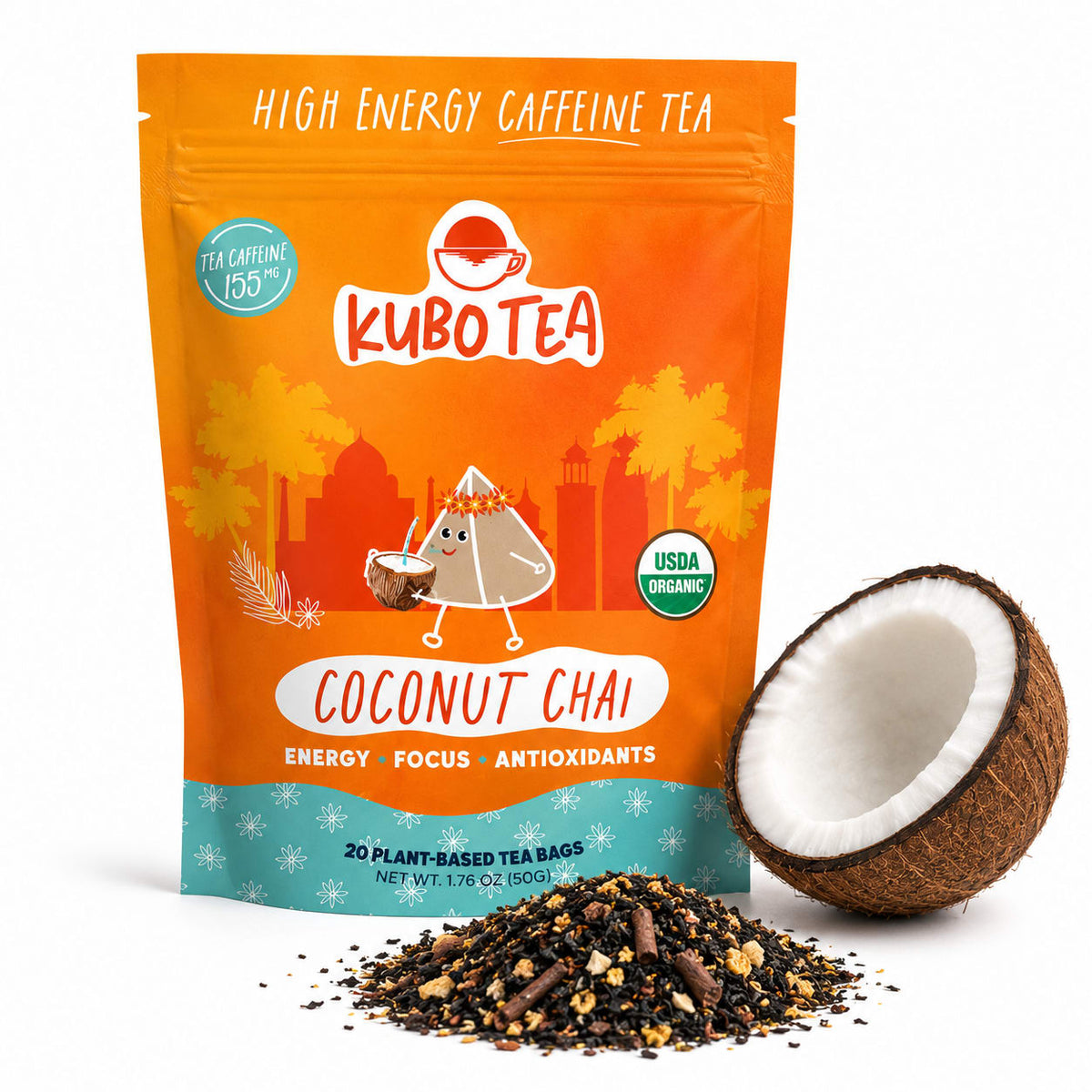 Kubo Tea Hot Teas - Coconut Chai