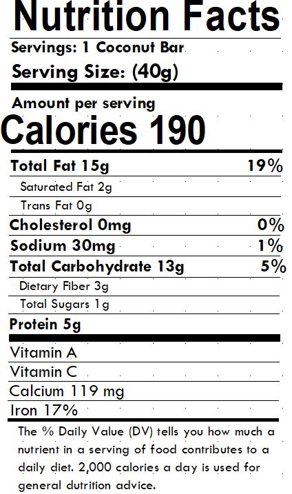 Oh, Goodness! Halva Bars 854751008187