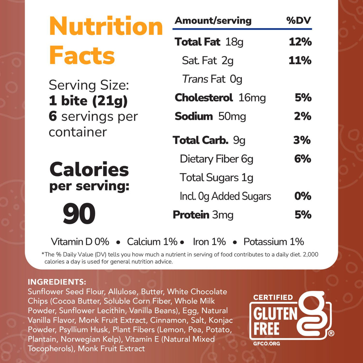 4oz Keto Cookie Bites