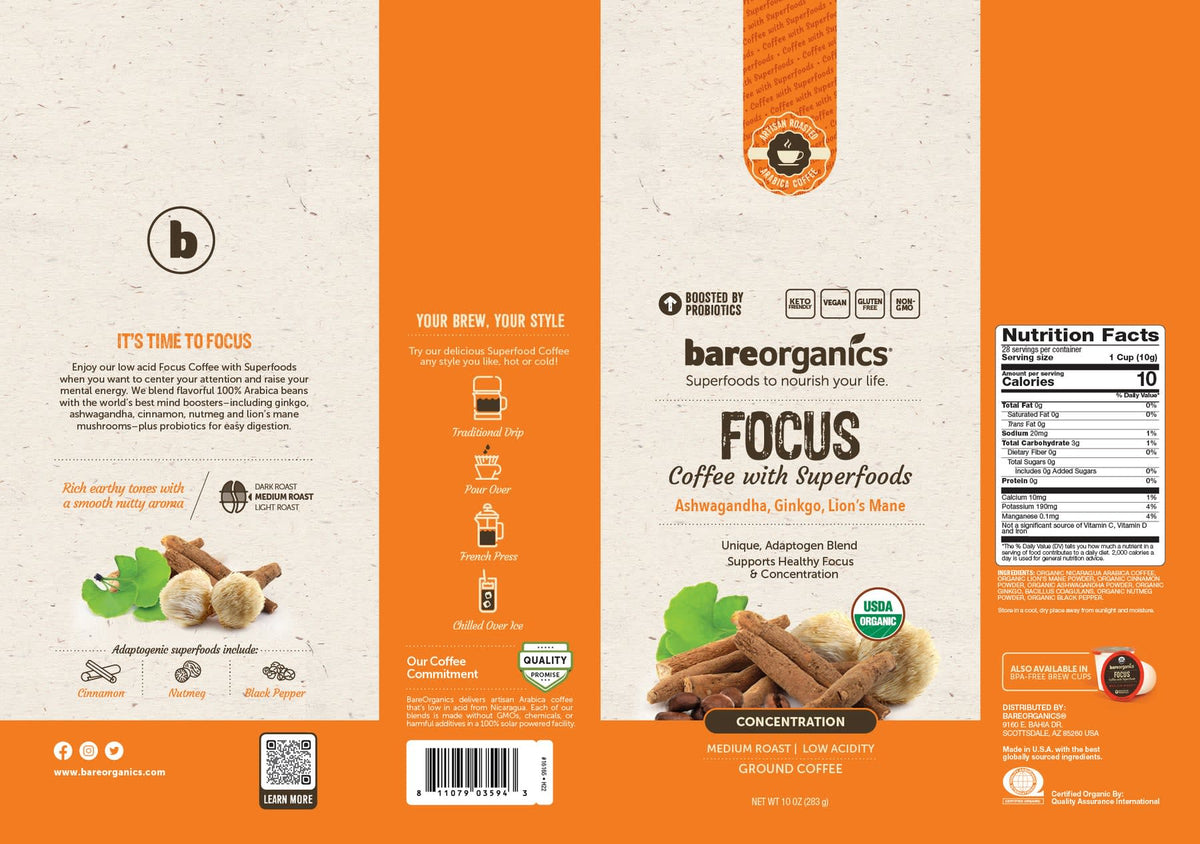 Bagged Coffee with Superfoods 16165