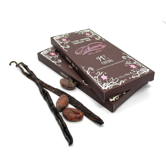 L'Amourette Chocolat 91% Dark Chocolate Extra Smooth