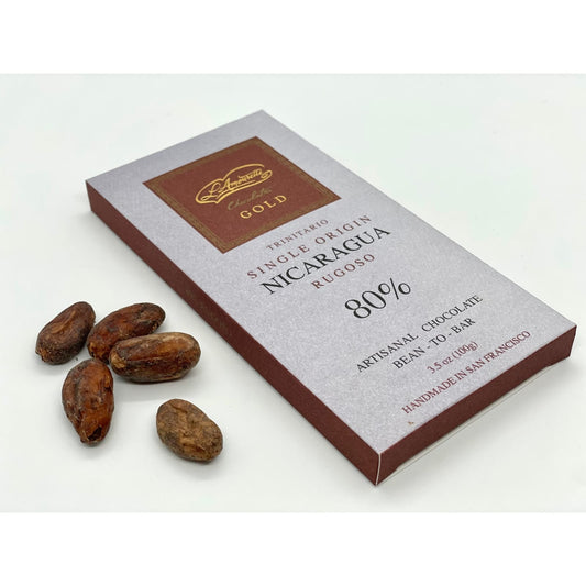 L'Amourette Chocolat 80% Dark Chocolate Rugoso (Nicaragua) Single origin