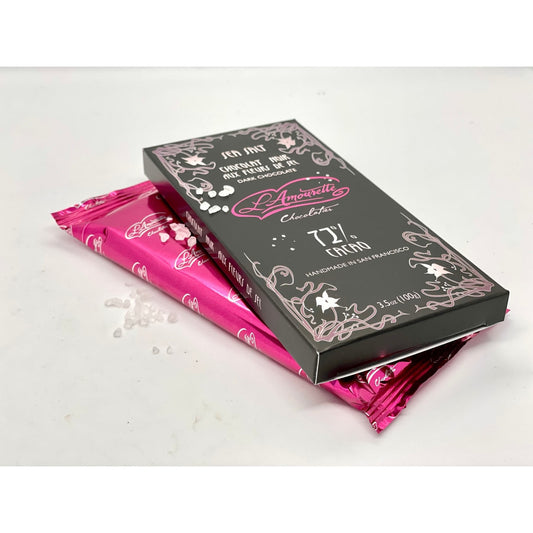 L'Amourette Chocolat 72% Dark Chocolate with Sea Salt