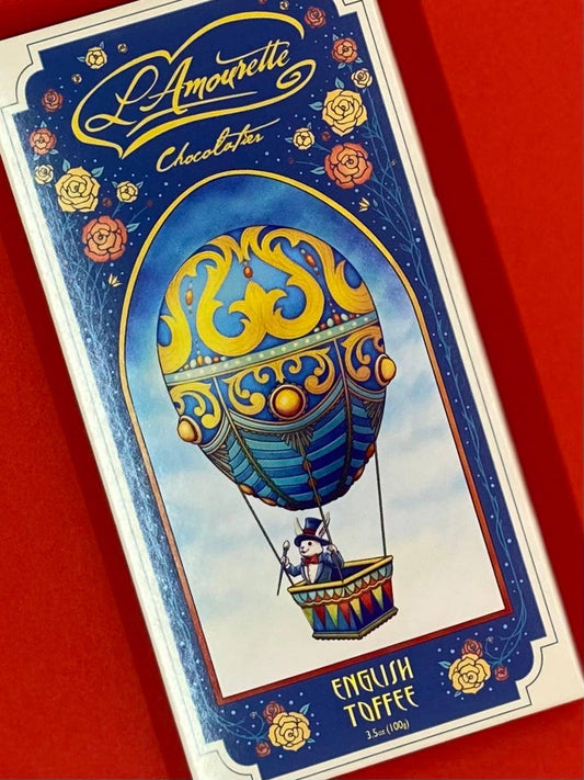 L'Amourette Chocolat 72% Dark Chocolate Bar- Happy Easter