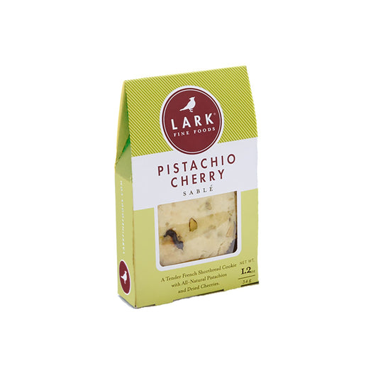 Lark Fine Foods Pistachio Cherry Sable - Petit Paquet