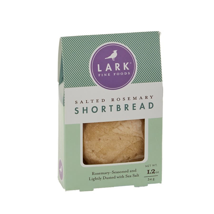 Lark Fine Foods Salted Rosemary Shortbread - Petit Paquet