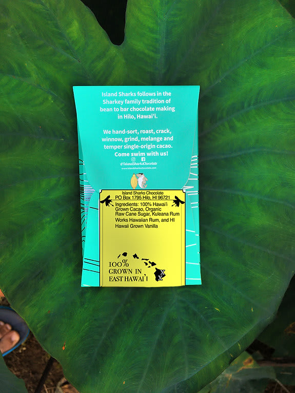Hawaii Rum Infused 71% Hawaii Grown Chocolate w/ Hawaii Vanilla 860004475965