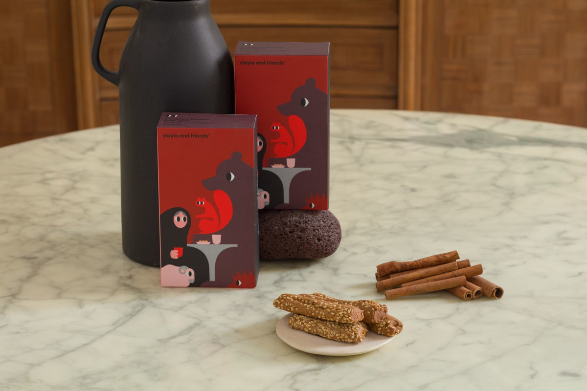 Yiayia and Friends Cinnamon Biscuits YIA123