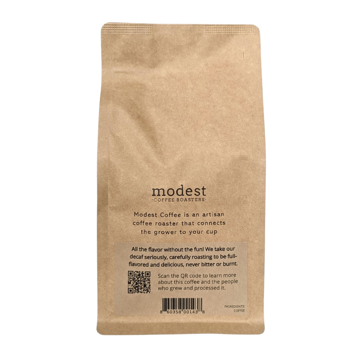 Modest Coffee Roasters Single-Origin Coffee 12DEC