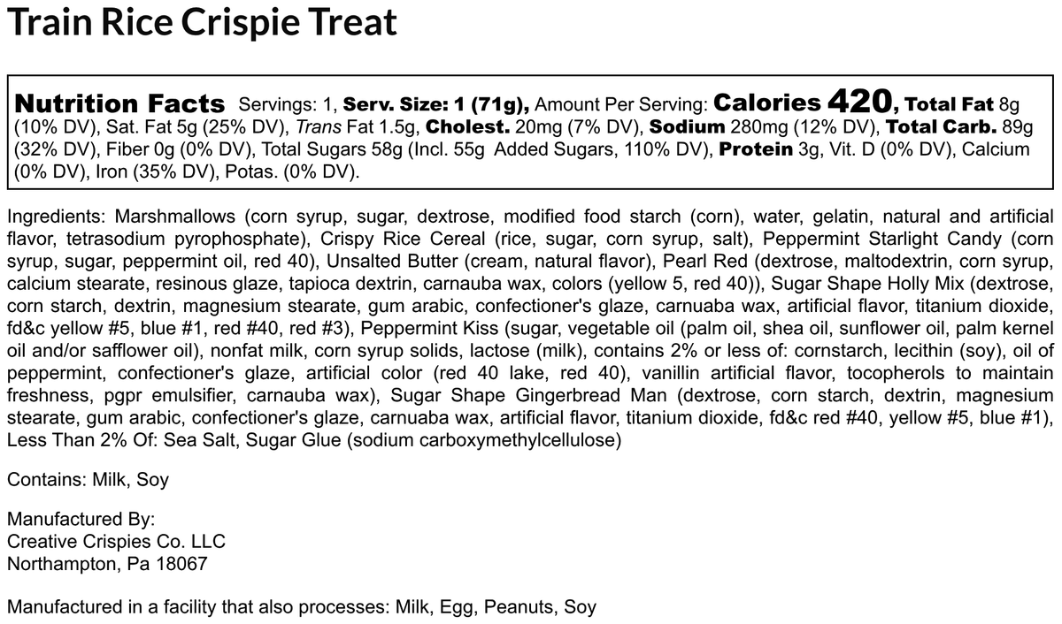 Christmas Rice Crispie Treats