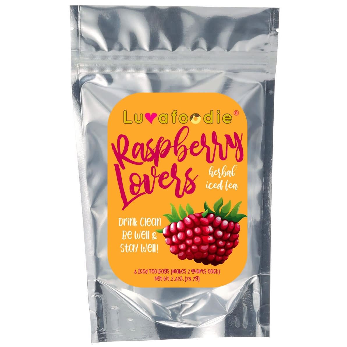 Luvafoodie Iced Tea - Raspberry Lovers