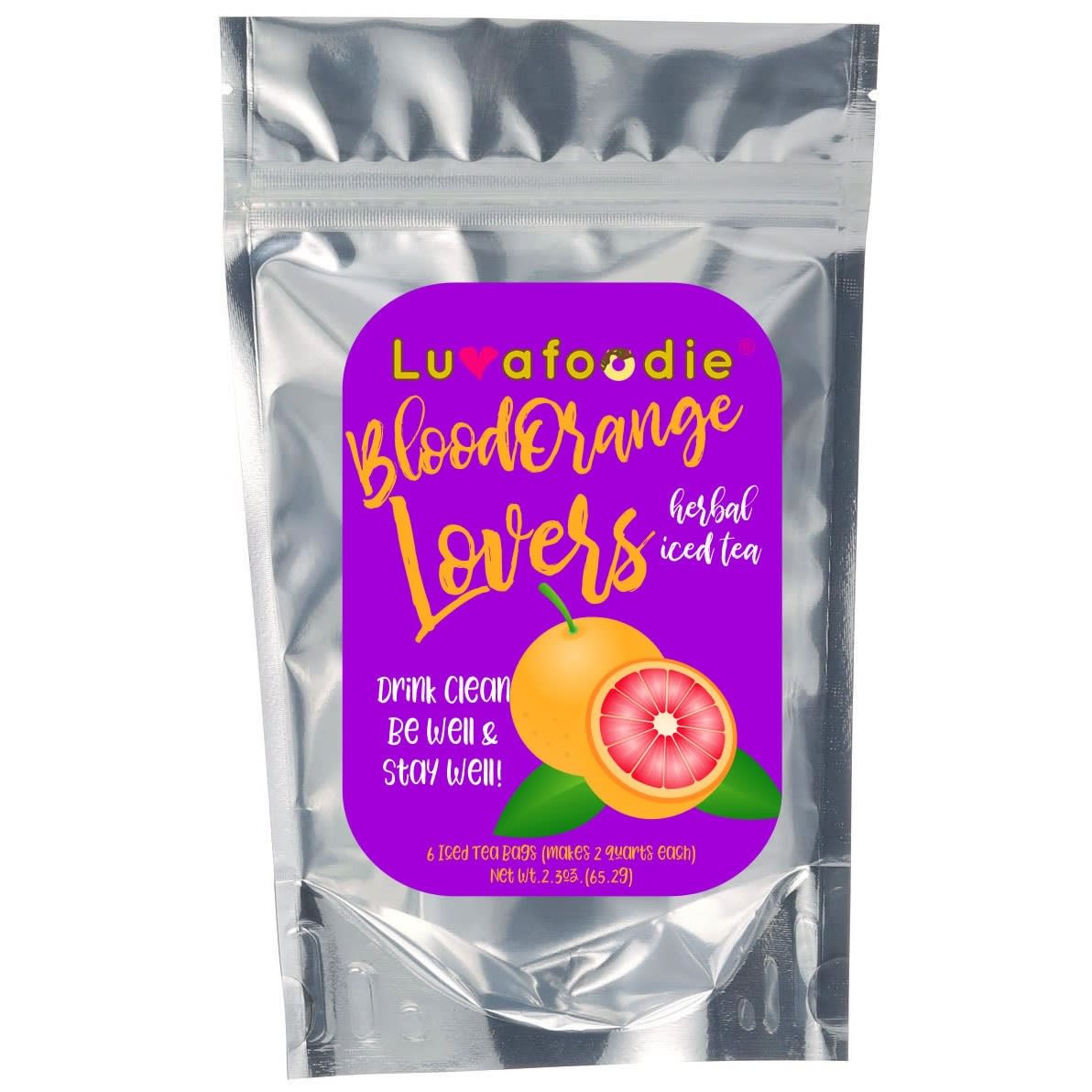 Luvafoodie Iced Tea - Blood Orange