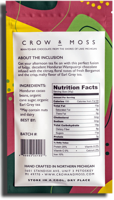 Earl Grey Tea 67% Chocolate Bar
