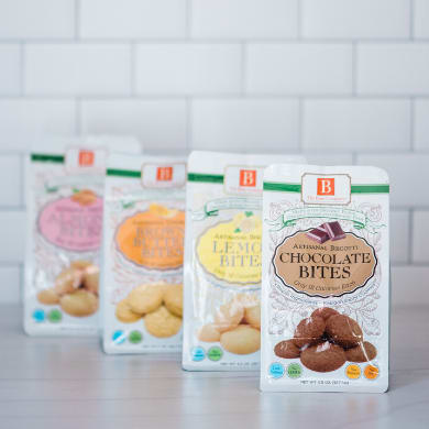 The Bites Company Lemon Biscotti Bites 4209
