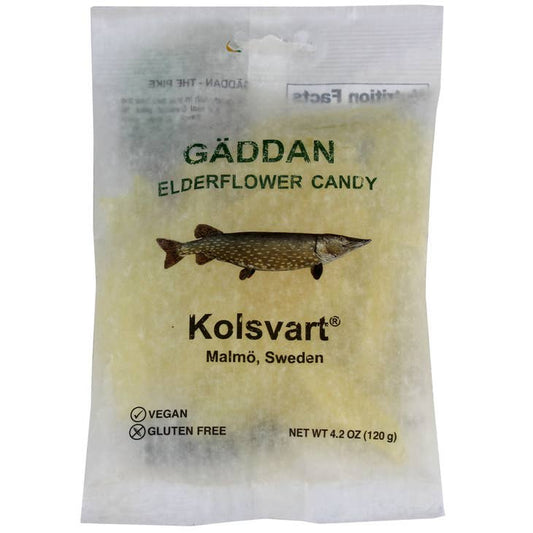 M5 Corporation Elderflower Pike Swedish Fish - 4.2oz (120gm)-Sweden