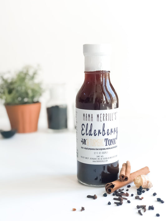 Mama Merrill's Elderberry & Turmeric Tonic