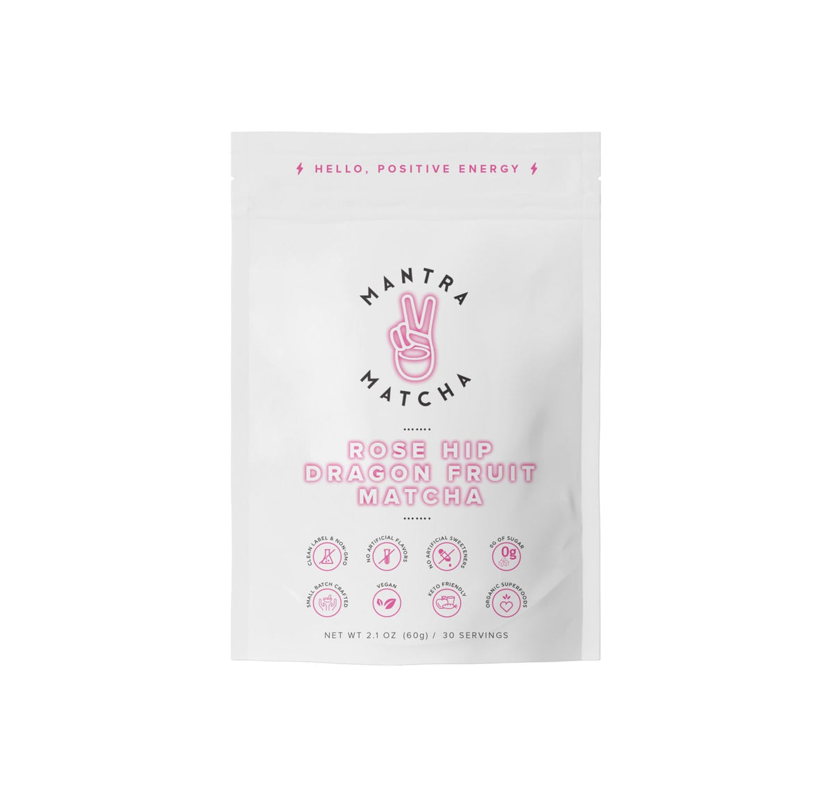 Mantra Matcha Matcha - Rose Hip Dragon Fruit