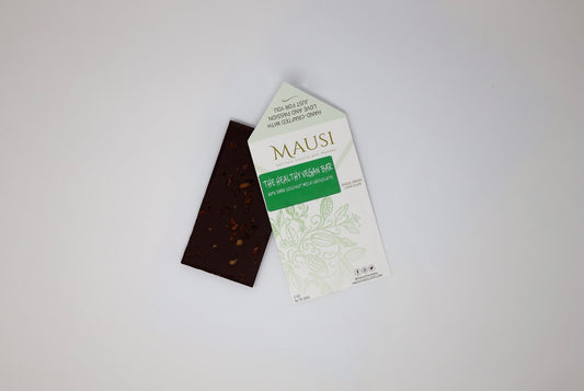 Mausi Artisan Chocolate Makers 62% Cacao Vegan Bar, Kokoa Kamili, Tanzania - 1 oz
