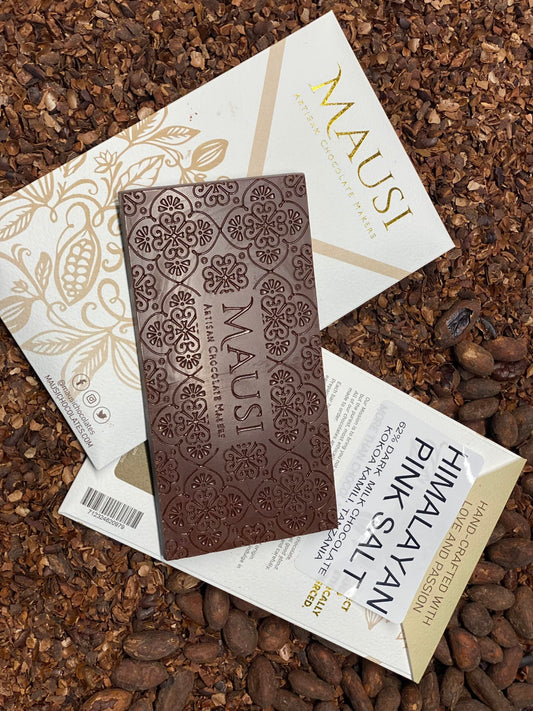 Mausi Artisan Chocolate Makers 62% Cacao Himalayan Pink Salt, Single Origin Kokoa Kamili Tanzania - 2
