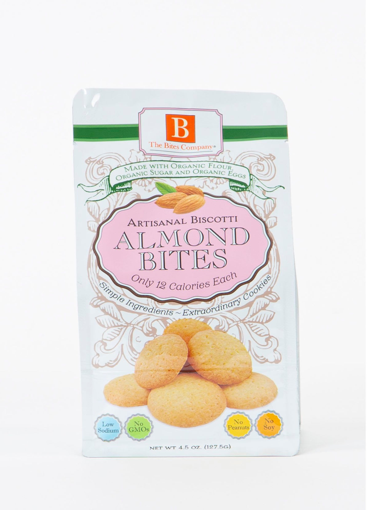 The Bites Company Almond Biscotti Bites 4216