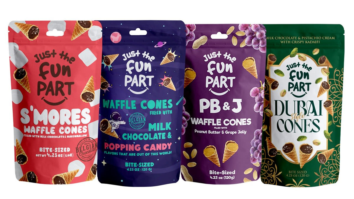 Just the Fun Part - Mini Waffle Cones 4.23oz 2011
