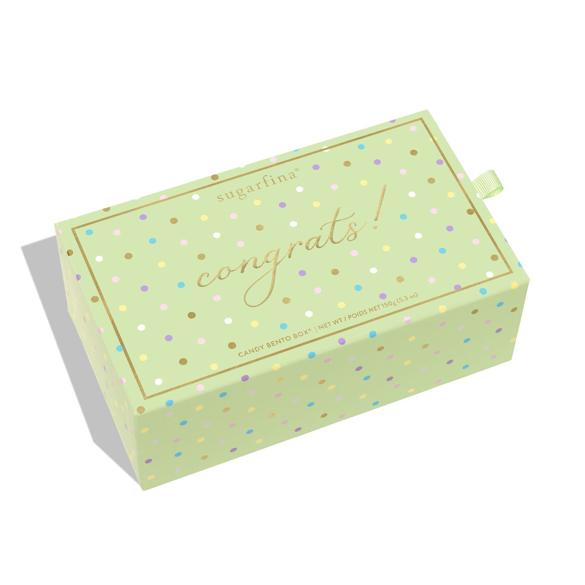 Congrats 2pc Candy Bento Box (Preset) - 6.0 oz K2849